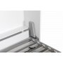 Veggseng 120200 cm vertikal - Hvit - Compact Living