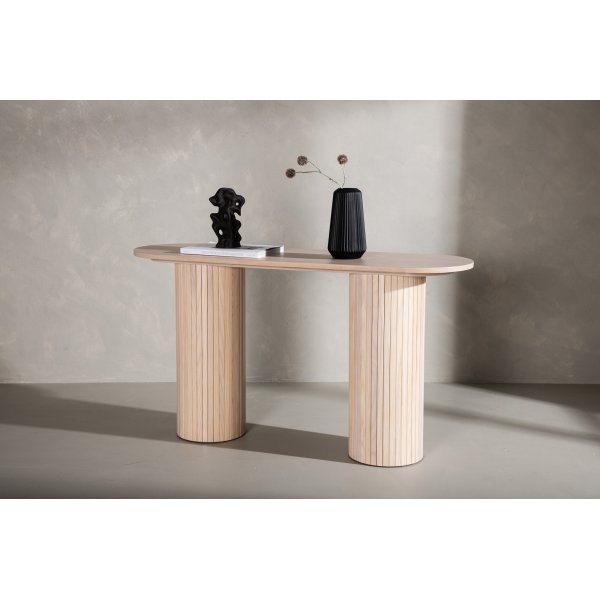 Bianca konsollbord 130 x 40 cm - Whitewash Bianca konsollbord 130 x 40 cm - Whitewash