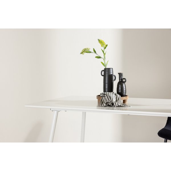 Silar spisebord 180 x 90 cm - Hvit