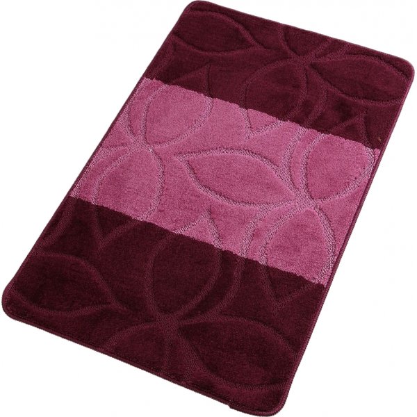 Erdek baderomsmatte - Lilla/rosa
