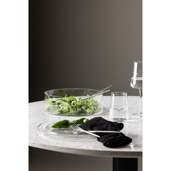 Skinskåler Ø25 cm - Klart glass Skinskåler Ø25 cm - Klart glass