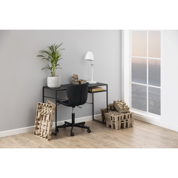 Newcastle skrivebord 110x45 cm - Sort Newcastle skrivebord 110x45 cm - Sort