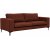 Aspen 3-seter sofa - Rustrd chenille + Mbelpleiesett for tekstiler