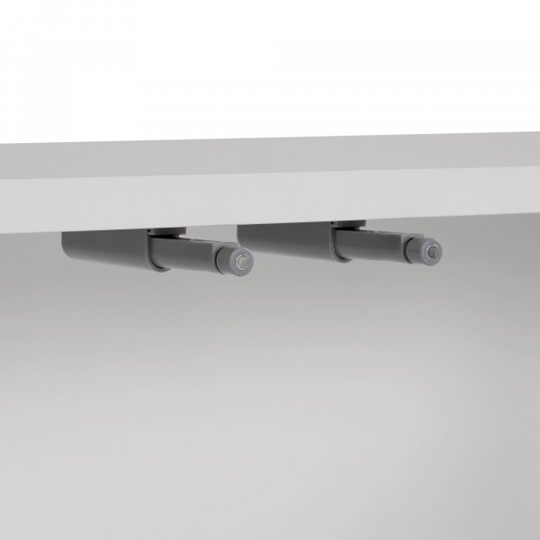 TV-stativ Aurell 180 cm - Hvit