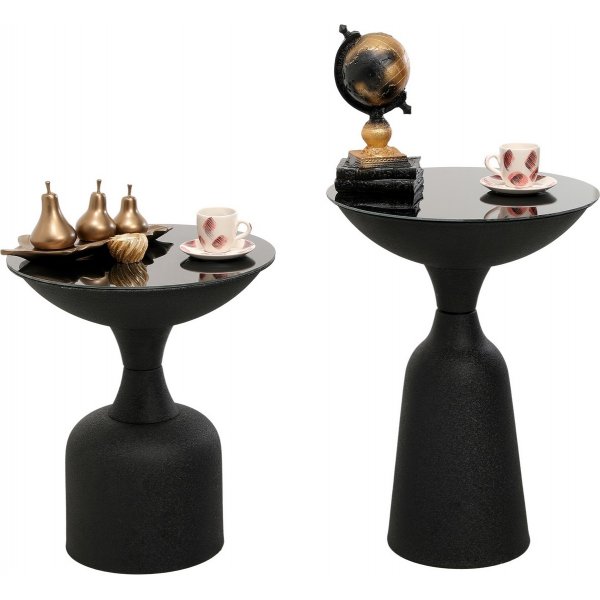 Kalk sidebord 46 cm - Sort Kalk sidebord 46 cm - Sort