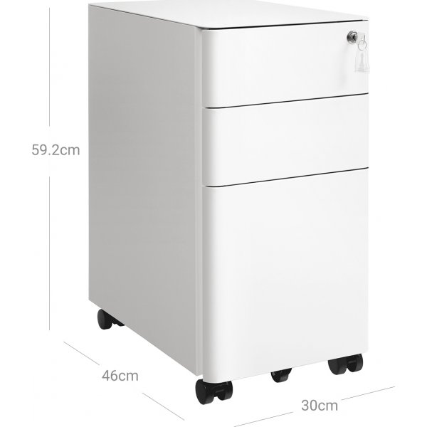 Anakin Arkivskap - Hvit Anakin Arkivskap - Hvit