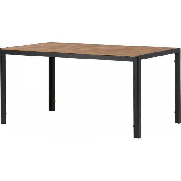 Break spisebord 150 x 90 cm - Brun/Sort Break spisebord 150 x 90 cm - Brun/Sort