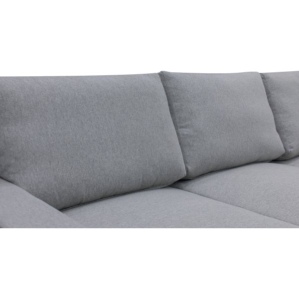 Sovesofa Belissa frem oppredet hjørnesofa - lysgrå Rocco + Flekkfjerner for møbler Sovesofa Belissa frem oppredet hjørnesofa - lysgrå Rocco + Flekkfjerner for møbler