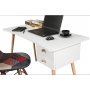 Balbina skrivebord - Hvit