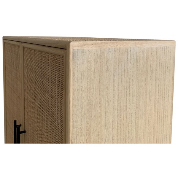 React skap - Rotting / Svart + Tekstilrens for mbler