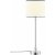 Liam bordlampe - Hvit/svart/krom - 58 cm