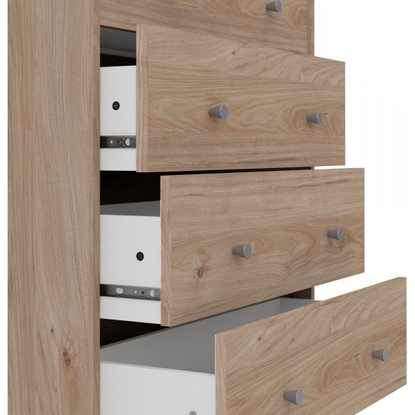 mai kommode med 5 skuffer - Hickory mai kommode med 5 skuffer - Hickory