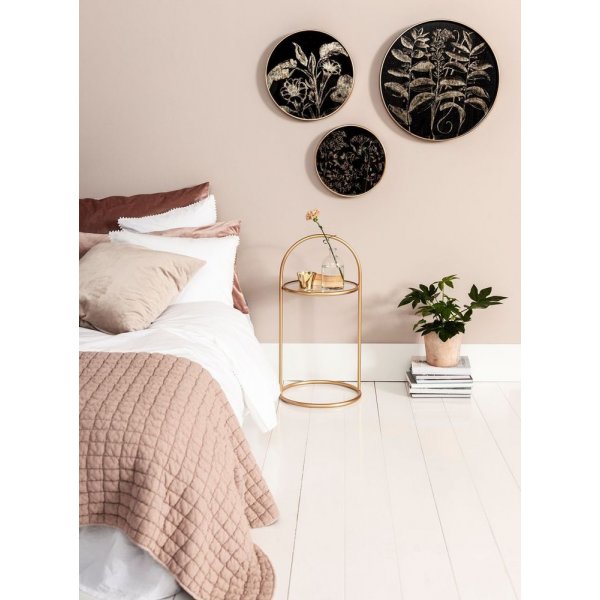 Dekorbrikke Brilliant stor – Gull/svart Dekorbrikke Brilliant stor – Gull/svart