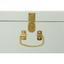 Matteus koffert X 2 (lysegr | messing)