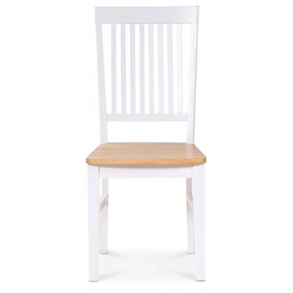 Dalarös spisestol - Hvit / oljet eik + Treolje til møbler Dalarös spisestol - Hvit / oljet eik + Treolje til møbler