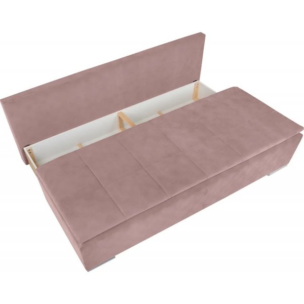 Lango 3-seters sovesofa - Fiolett