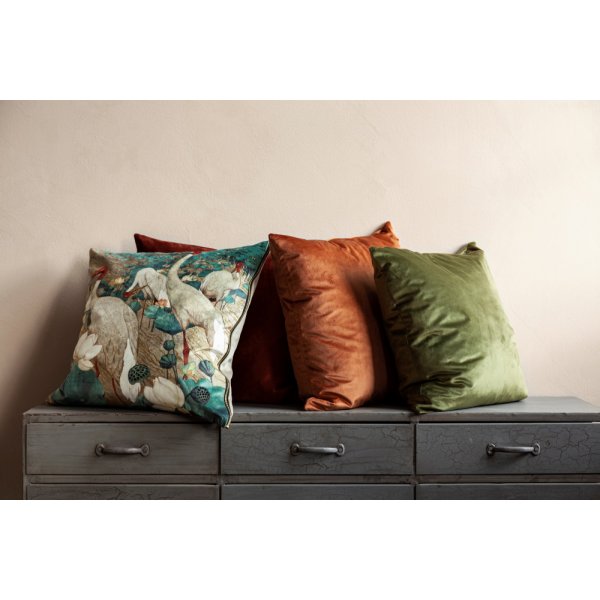 Bea putetrekk - Grønn fløyel Bea putetrekk - Grønn fløyel