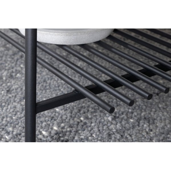 Adel salongbord 120 cm - Svart marmor