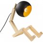 Milet bordlampe - Naturell