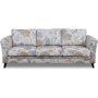 Happy 3-seters sofa i blomsterstoff - Eden Parrot Beige