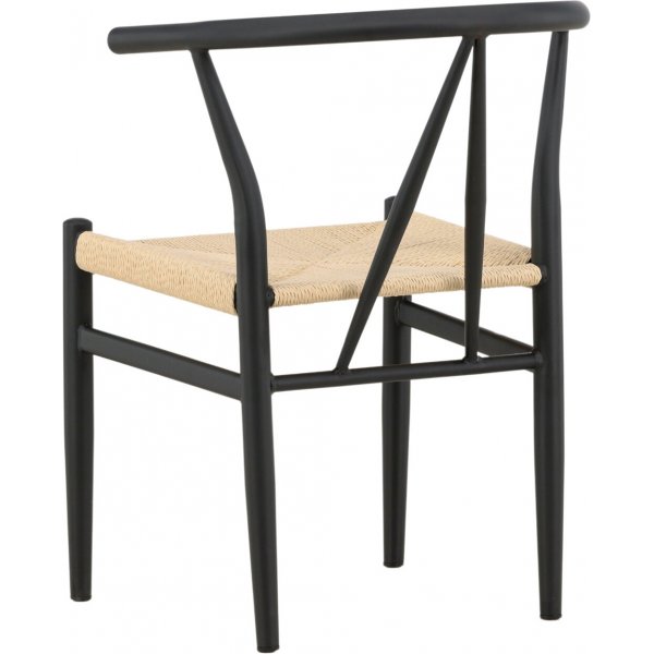 Alfons spisestol - Beige/svart Alfons spisestol - Beige/svart