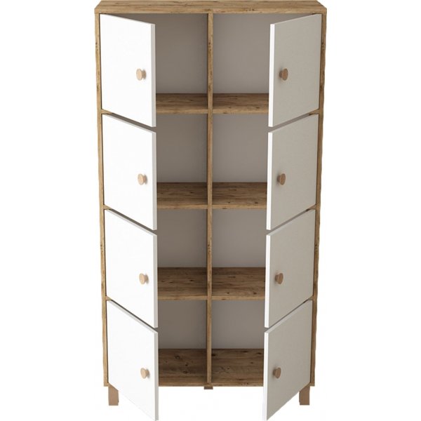 Vilamo skap 59 - Furu/hvit