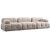 Petite 3-seters sofa - Cream