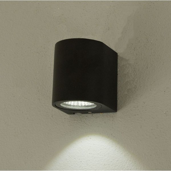 Vegglampe Union - Svart