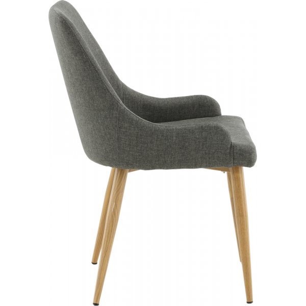 Paradis spisestuestol - Mørkegrå Paradis spisestuestol - Mørkegrå