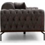Siesta 3-seters chesterfield sofa - antrasitt