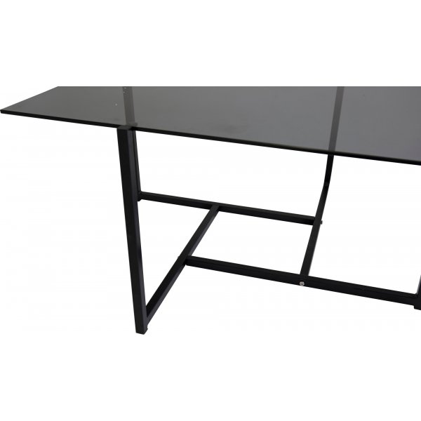 Salongbord Bivo - Svart / Glass