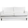 Howard London Premium 3-seters rett sofamodell - Hvit PU