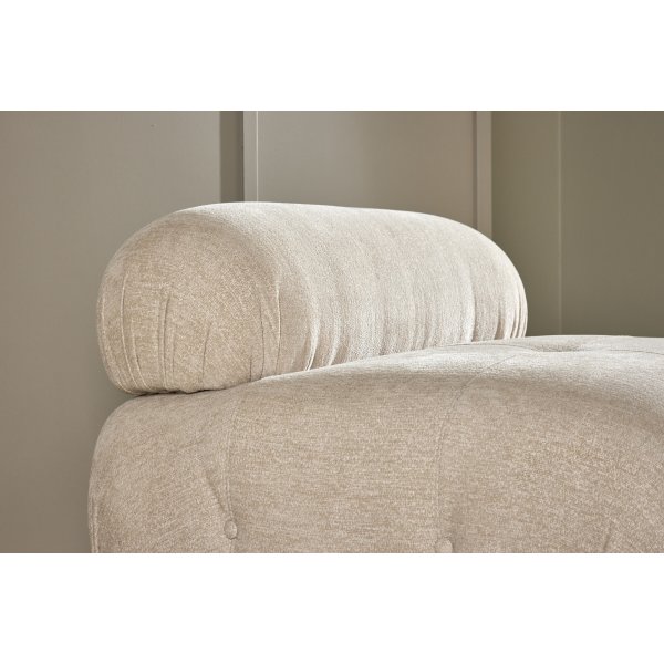 Mika sofamodul - Beige/Krom Mika sofamodul - Beige/Krom