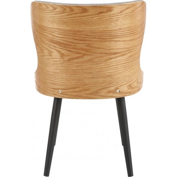 Cadeira spisestuestol 452 - Grå/tre Cadeira spisestuestol 452 - Grå/tre