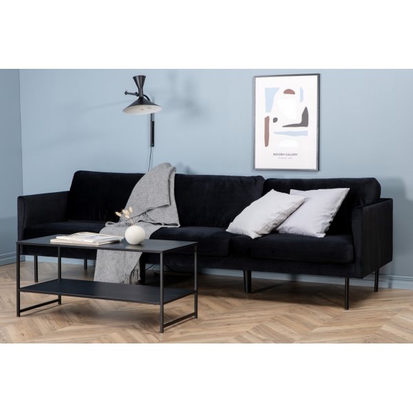 Eden 3-seters sofa - Svart Eden 3-seters sofa - Svart