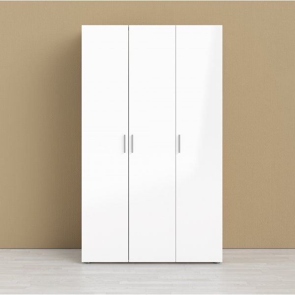 Pepe garderobeskap med 3 dører - Eik/hvit Pepe garderobeskap med 3 dører - Eik/hvit