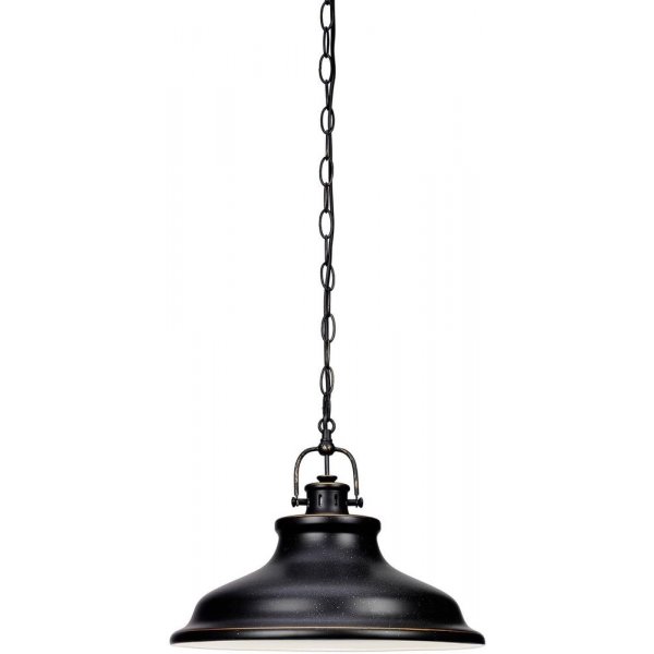 New Haven taklampe - Svart