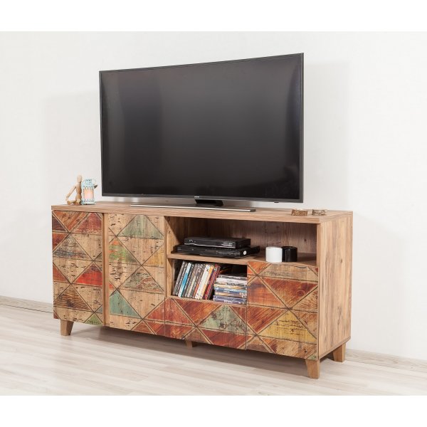 Marine media benk - Furu/mnster