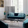 Matilda 3-seters sofa - Petroleumsbl