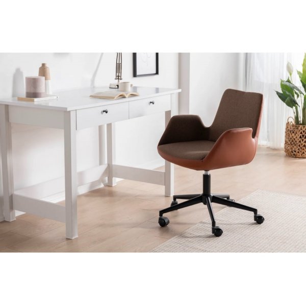 Dora kontorstol - Brun/karamell Dora kontorstol - Brun/karamell