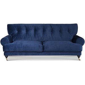 Andrew 3-seter sofa - Mrkebl flyel