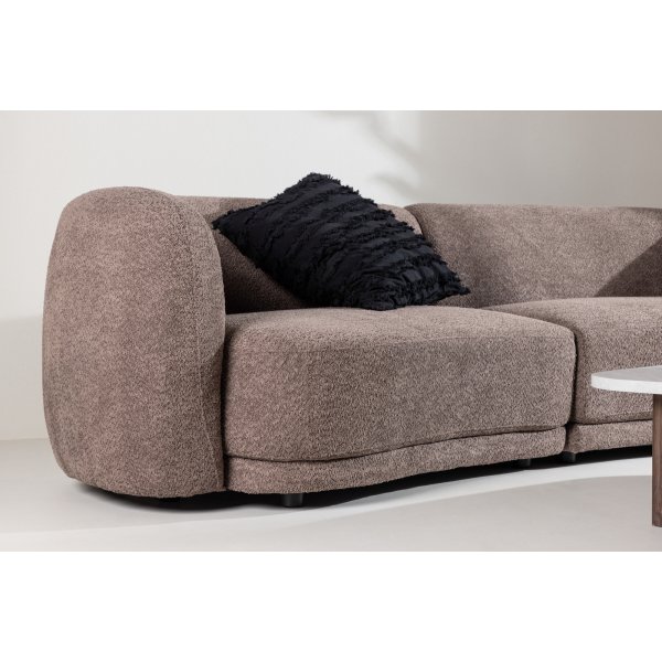 Cielo 3-seters sofa - Brun boucle Cielo 3-seters sofa - Brun boucle