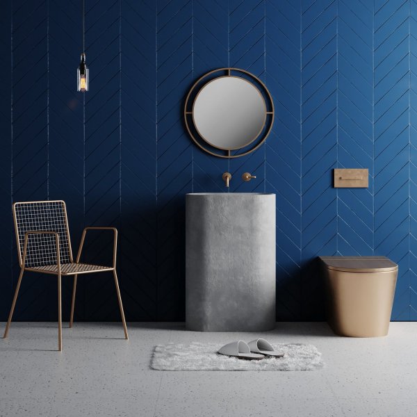 Bubble speil - Svart Bubble speil - Svart