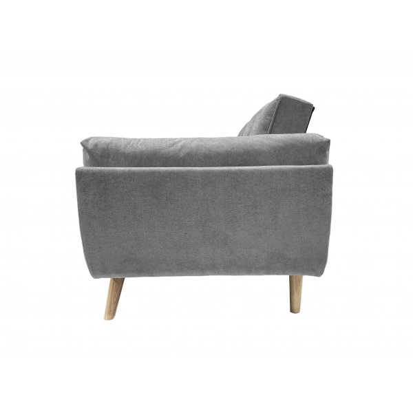 Sovesofa Lund - Lysegrått stoff | 215 cm Sovesofa Lund - Lysegrått stoff | 215 cm
