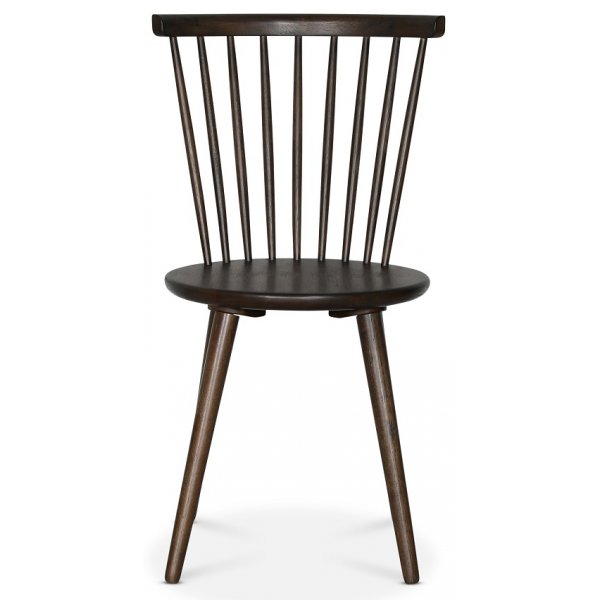 Omni spisegruppe, rundt spisebord Ø130 cm inkludert 4 stk. Castor pinnestoler - Røykfarget eik + 4.00 x Stolpute Omni spisegruppe, rundt spisebord Ø130 cm inkludert 4 stk. Castor pinnestoler - Røykfarget eik + 4.00 x Stolpute
