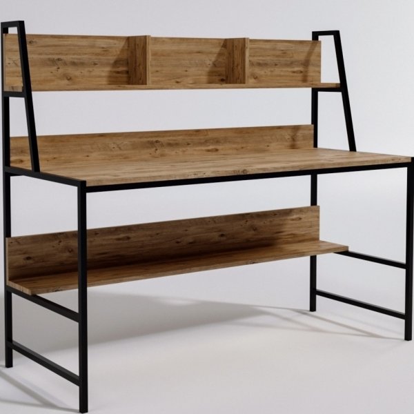 Demir skrivebord 140 x 60 cm - Eik Demir skrivebord 140 x 60 cm - Eik