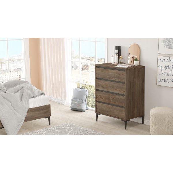 Aristo kommode - Brun/antrasitt Aristo kommode - Brun/antrasitt