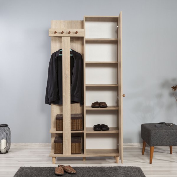 Møbler til hallen i eikfarget - Svante Møbler til hallen i eikfarget - Svante