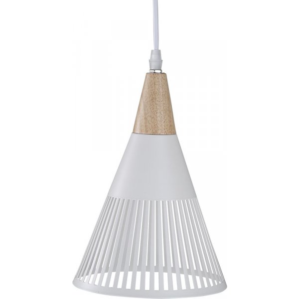 Nittsj taklampe - Hvit