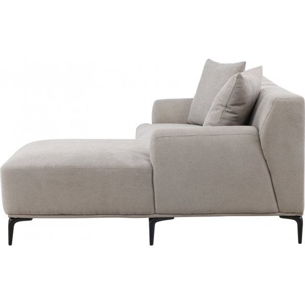 Viskan divan sofa - Sort/Lys grå Viskan divan sofa - Sort/Lys grå